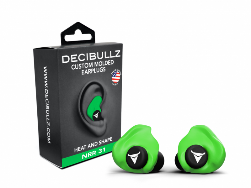 Decibullz yksil&ouml;llisesti muokattavat kuulosuojaimet/ 2 paria pkt