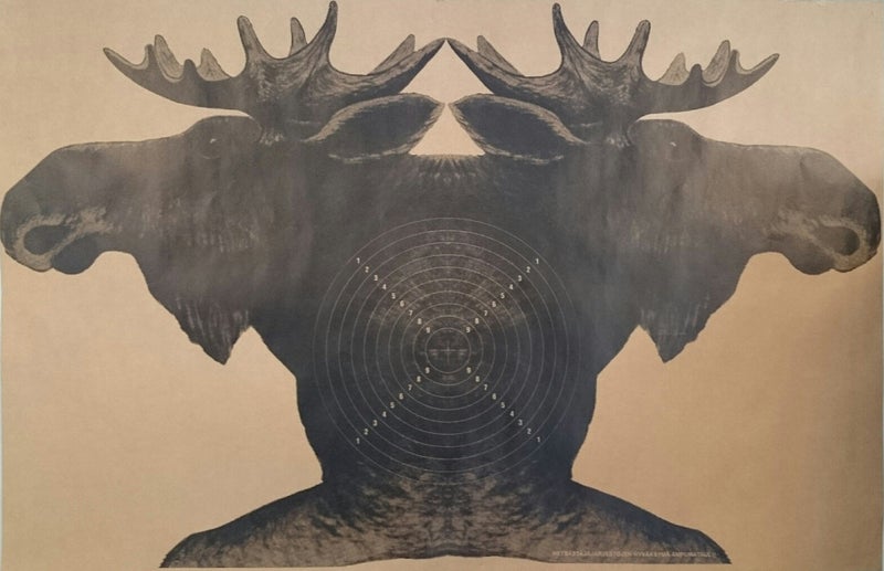 Pienoishirvitaulu 50m, 5 kpl pakkaus